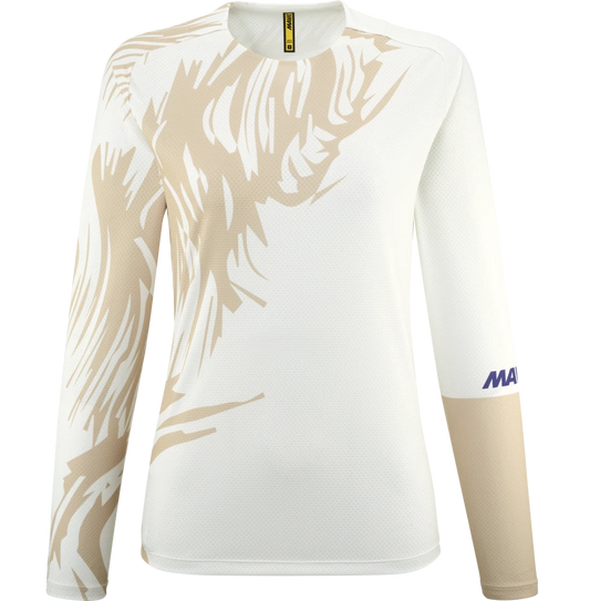 MAVIC DEEMAX ENDURO Maglia a maniche lunghe bianca