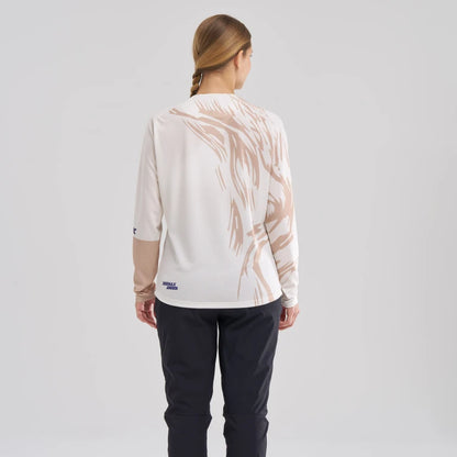 Maglia MAVIC DEEMAX ENDURO Maniche Lunghe Donna Bianco
