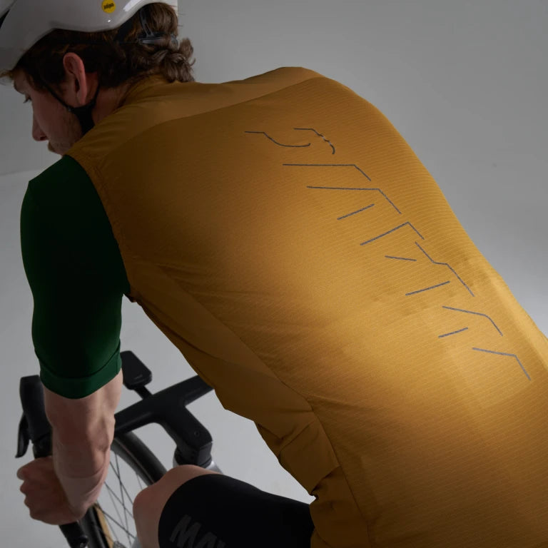 MAVIC AKSIUM WIND Giacca senza maniche marrone
