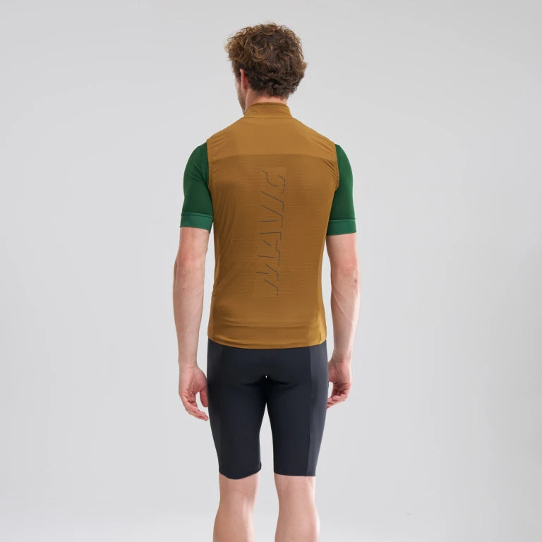 MAVIC AKSIUM WIND Giacca senza maniche marrone