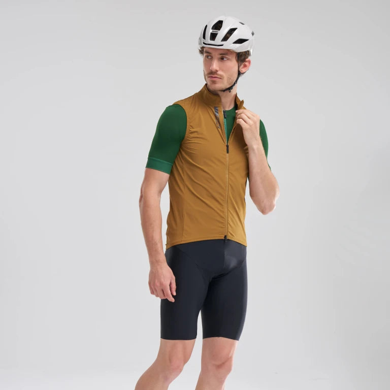 MAVIC AKSIUM WIND Giacca senza maniche marrone