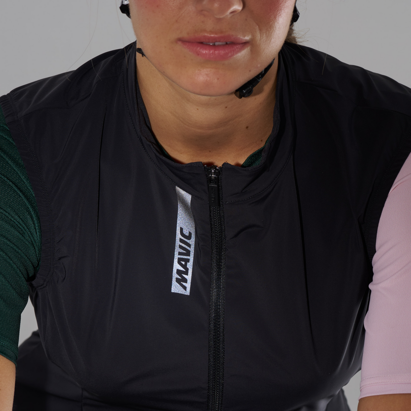 Giacca senza maniche MAVIC AKSIUM WIND Donna Nero
