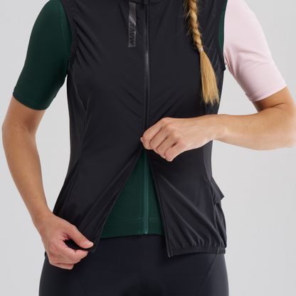 Giacca Senza Maniche MAVIC AKSIUM WIND Donna Nero