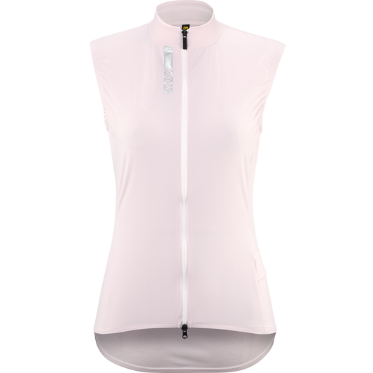 Giacca senza maniche MAVIC AKSIUM WIND rosa da donna