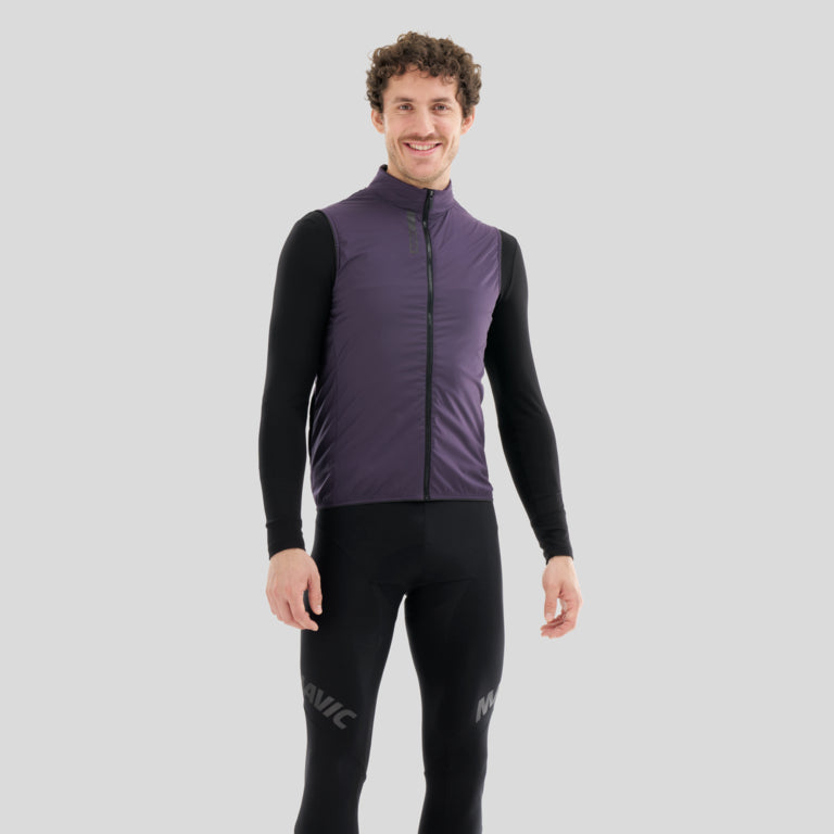 Gilet Senza Maniche MAVIC KSYRIUM THEMO Viola