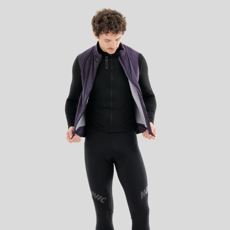 Gilet Senza Maniche MAVIC KSYRIUM THEMO Viola