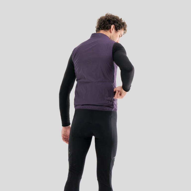 Gilet Senza Maniche MAVIC KSYRIUM THEMO Viola