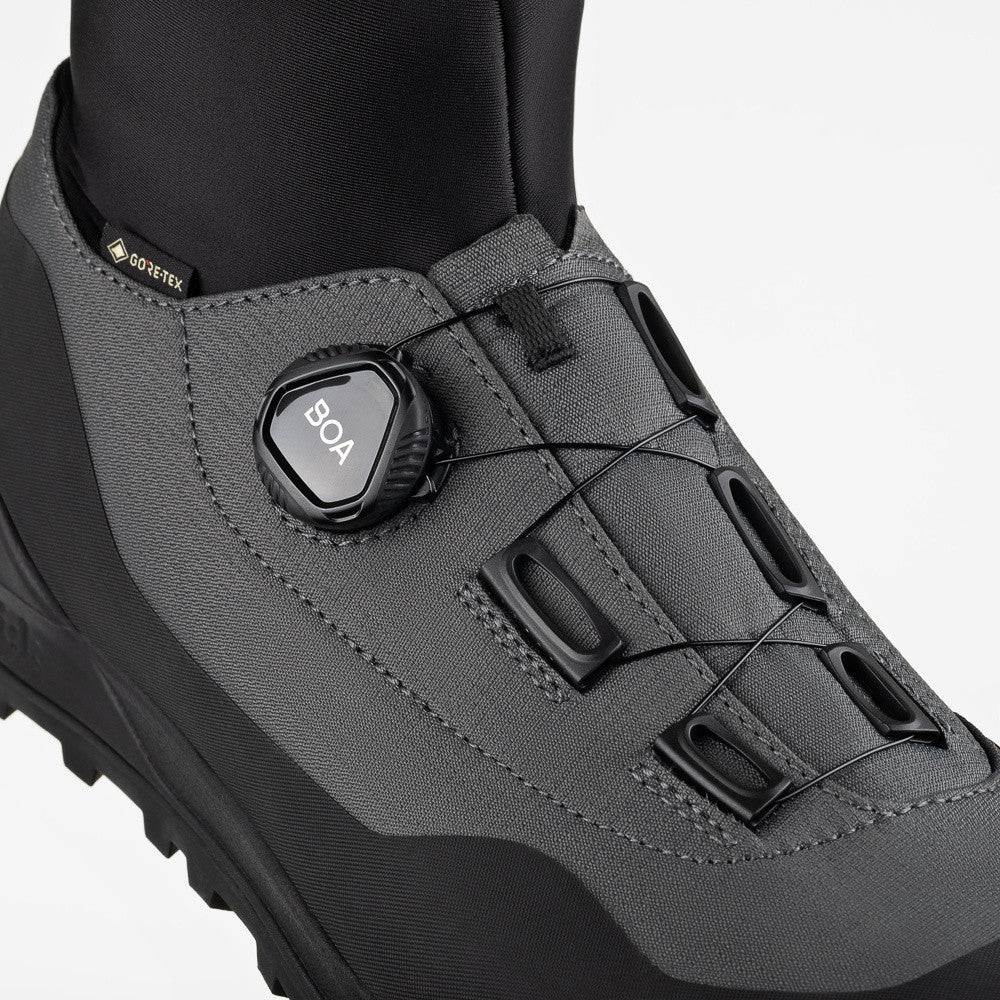 Scarpe da MTB FIZIK HIVER TERRA NANUQ GTX FLAT Nero/Grigio
