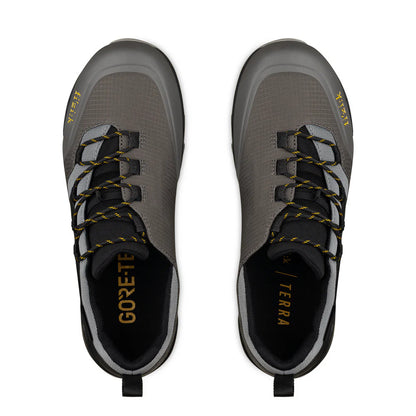 Scarpe MTB FIZIK TERRA ERGOLACE GTX FLAT Nero/Grigio