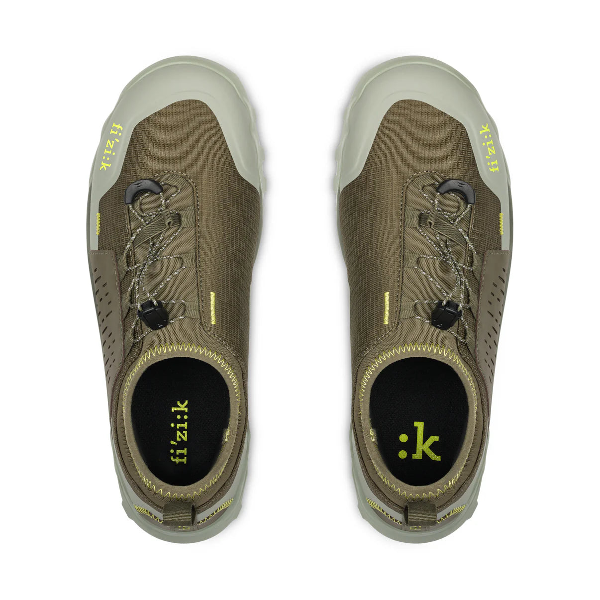 Scarpa da MTB FIZIK TERRA ERGOLACE 2 FLAT Marrone/Verde