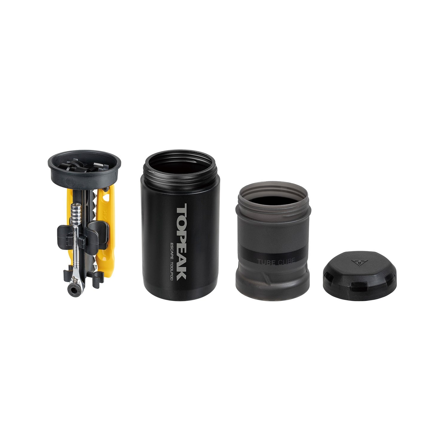 Bottiglia per attrezzi TOPEAK ESCAPE TOOLPOD Nero