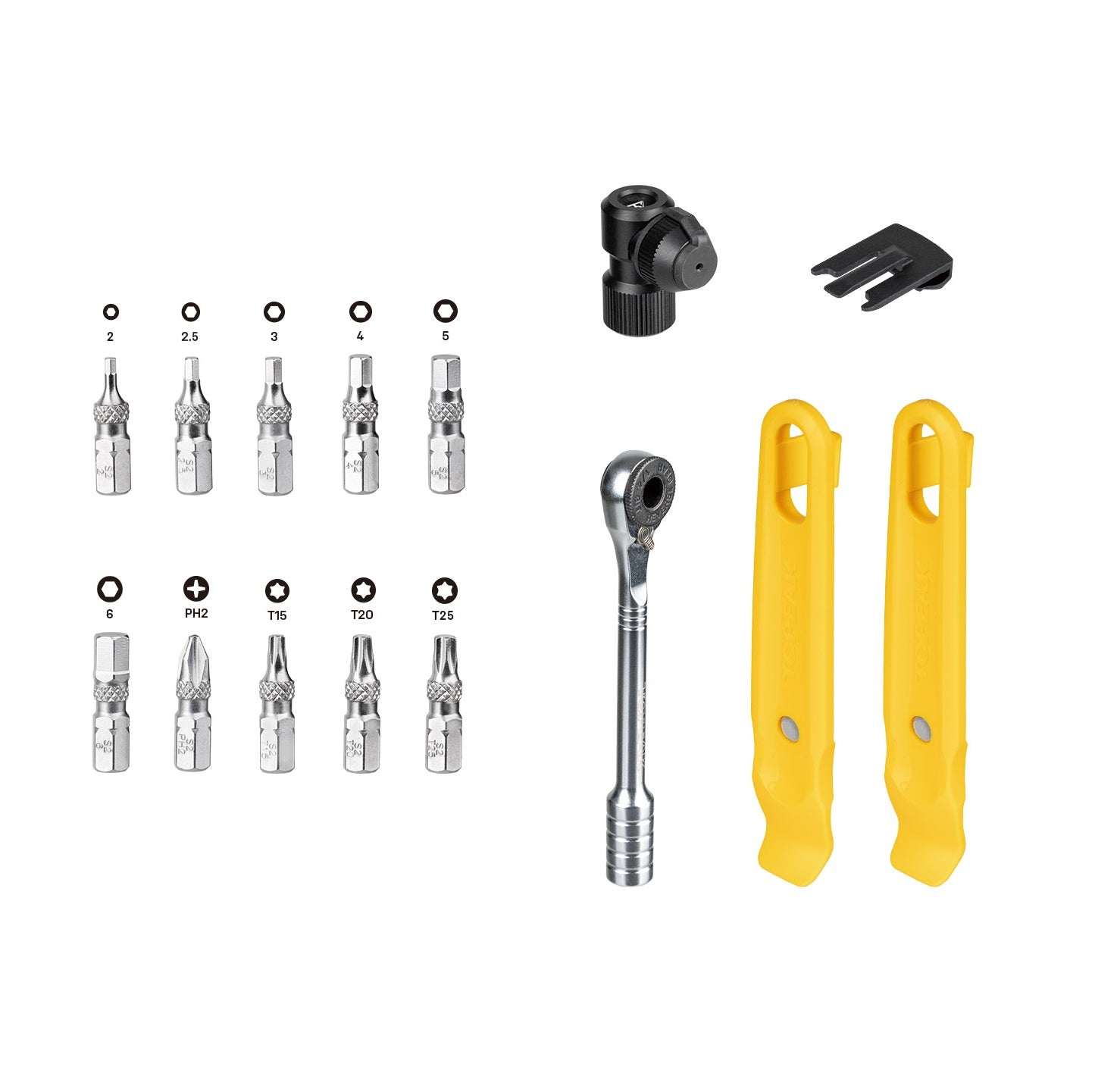 Bottiglia per attrezzi TOPEAK ESCAPE TOOLPOD Nero