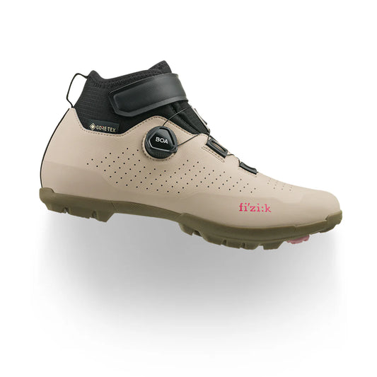 Scarpa da MTB invernale FIZIK TERRA ARTICA GTX X5 Beige/Nero