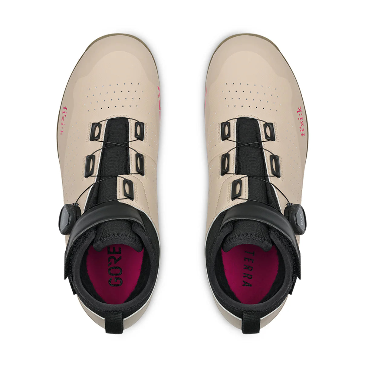 Scarpa da MTB invernale FIZIK TERRA ARTICA GTX X5 Beige/Nero