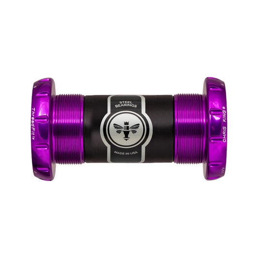 CHRIS KING Guarnitura ThreadFit 30 68/73 mm Purple