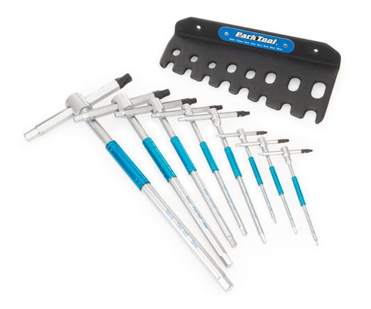 Set di chiavi esagonali a T scorrevole Park Tool THH-1 con supporto da parete