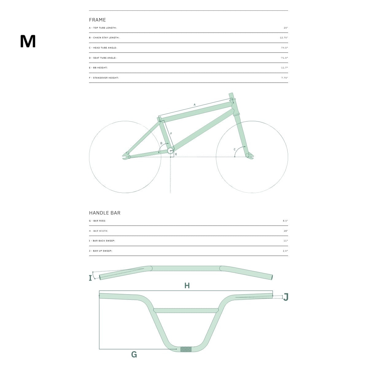 BMX WETHEPEOPLE THRILLSEEKER 20" Turchese