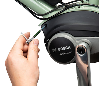 Park Tool THT utilizzata su un motore per e-bike