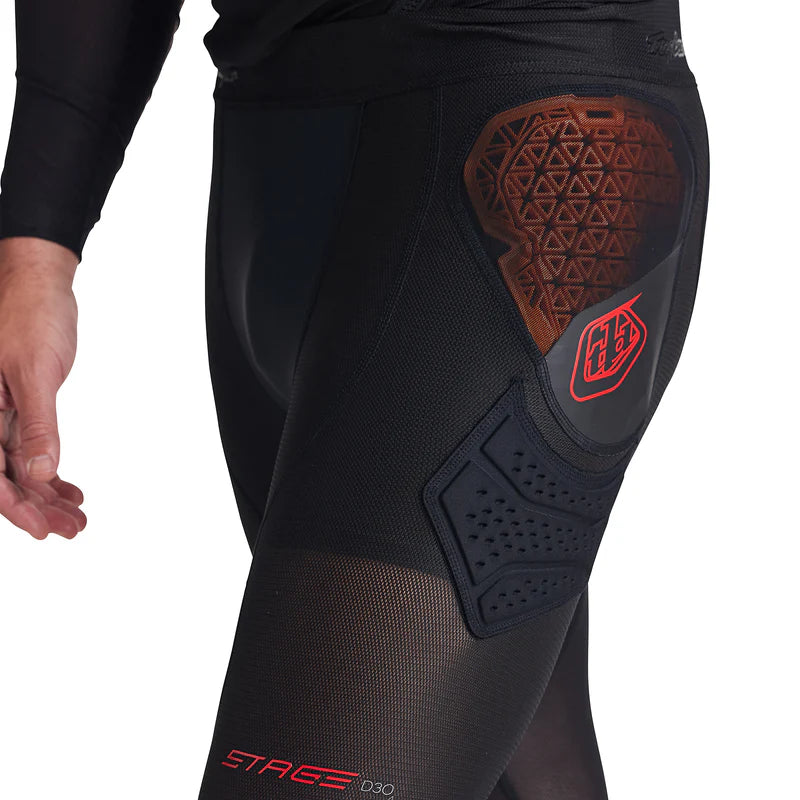 TROY LEE DESIGNS STAGE GHOST D3O Mutande protettive Nero 2026