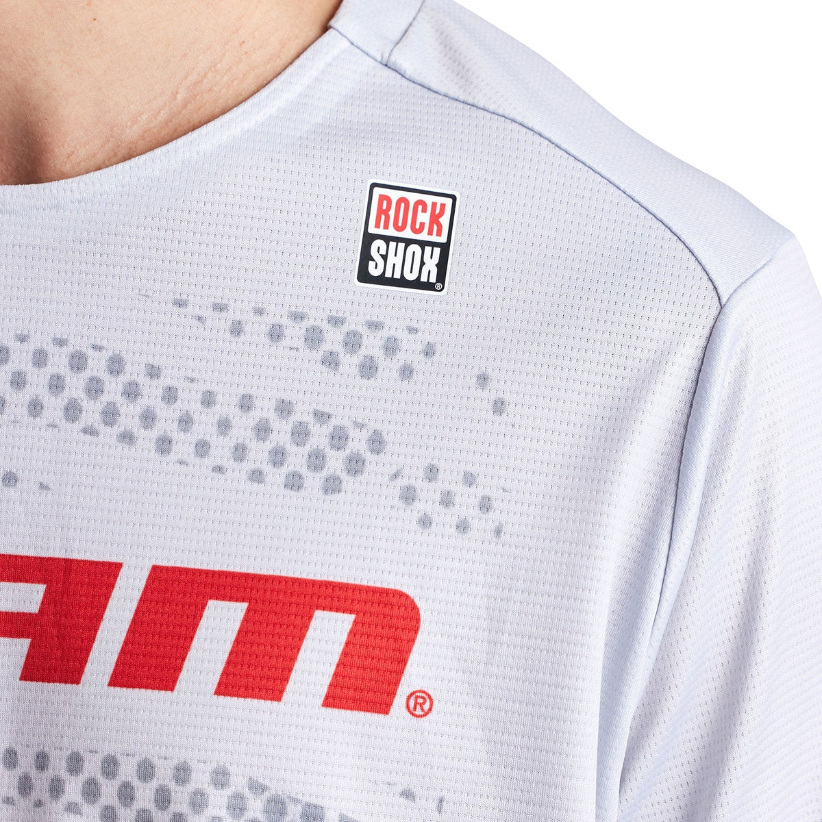 Maglia a maniche lunghe TROY LEE DESIGNS SPRINT SRAM bianca