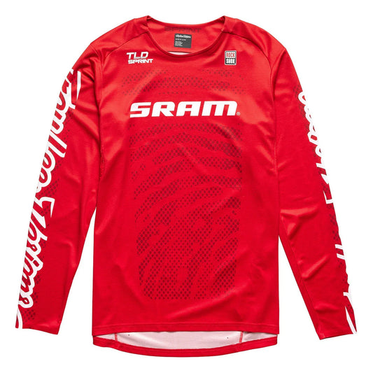 Maglia a maniche lunghe TROY LEE DESIGNS SPRINT SRAM rossa