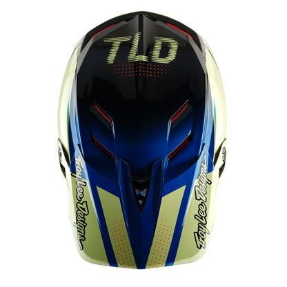 Casco MTB TROY LEE DESIGNS D4 COMPOSITE MIPS Drip Giallo