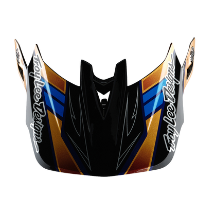 Casco MTB TROY LEE DESIGNS D4 COMPOSITE MIPS ROYALTY Nero/Oro