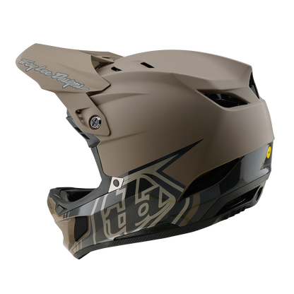 Casco MTB TROY LEE DESIGNS D4 COMPOSITE MIPS Marrone