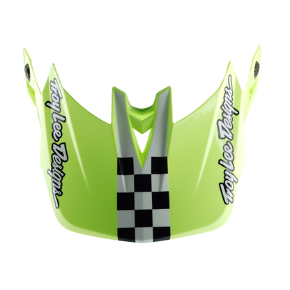 Casco MTB TROY LEE DESIGNS D4 POLYACRYLITE MIPS FIFTY 50 Giallo/Blu