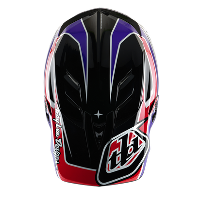 Casco MTB TROY LEE DESIGNS D4 POLYACRYLITE MIPS LINEAR Nero