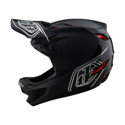 Casco MTB TROY LEE DESIGNS D4 POLYACRYLITE MIPS SHADOW Nero