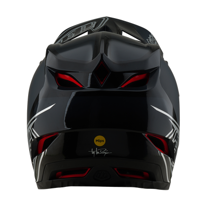 Casco MTB TROY LEE DESIGNS D4 POLYACRYLITE MIPS SHADOW Nero