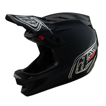 Casco MTB TROY LEE DESIGNS D4 POLYACRYLITE MIPS SHADOW Nero