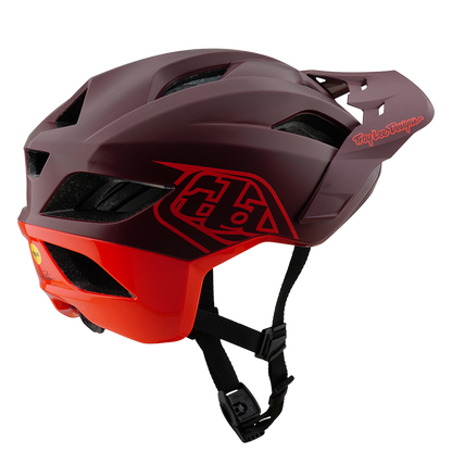 Casco MTB TROY LEE DESIGNS FLOWLINE SE MIPS Bordeaux/Rosso