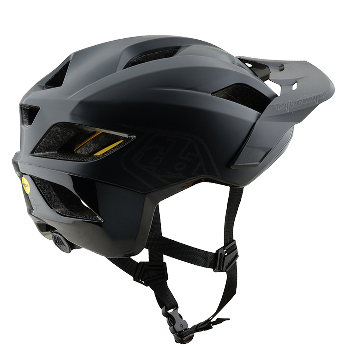 Casco MTB TROY LEE DESIGNS FLOWLINE POINT MIPS Nero/Grigio 2025