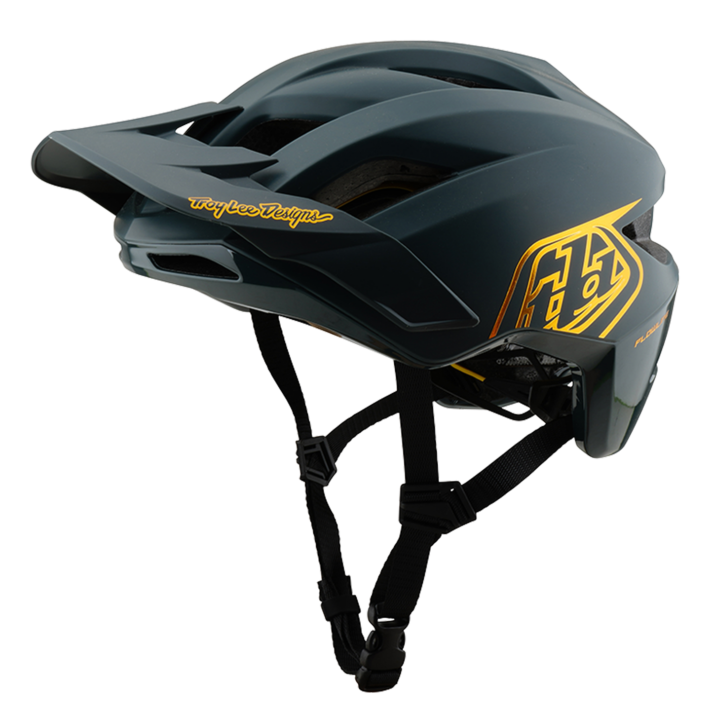 Casco MTB TROY LEE DESIGNS FLOWLINE POINT MIPS Grigio/Giallo 2025