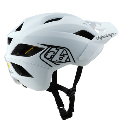 Casco MTB TROY LEE DESIGNS FLOWLINE POINT MIPS Bianco