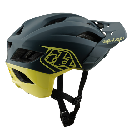 Casco MTB TROY LEE DESIGNS FLOWLINE SE MIPS Grigio/Giallo