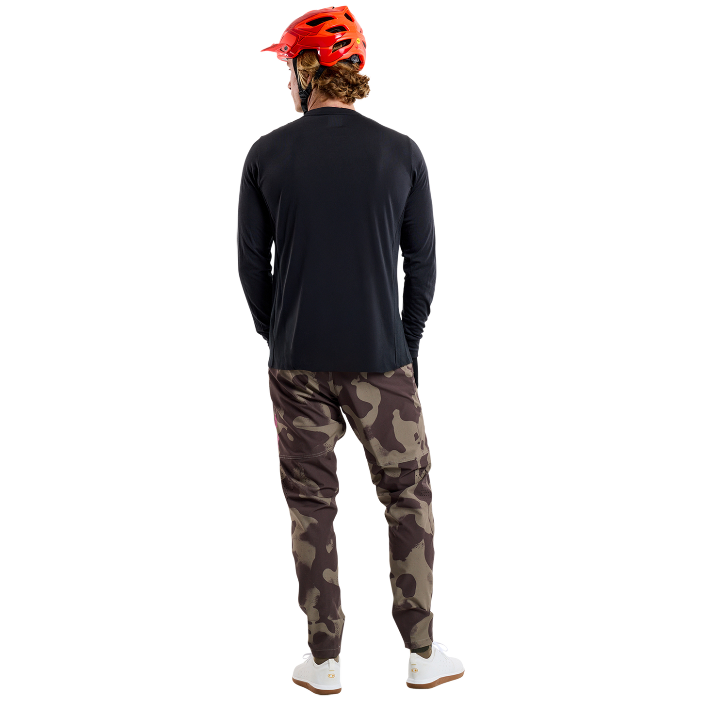 TROY LEE DESIGNS SKYLINE RIDE TEE SIGNATURE Maglia a maniche lunghe nera 2025