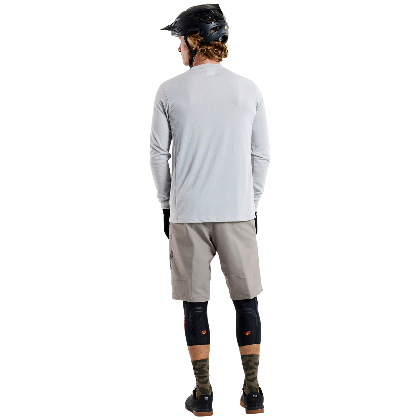 TROY LEE DESIGNS SKYLINE RIDE TEE SIGNATURE Maglia a maniche lunghe grigio 2025