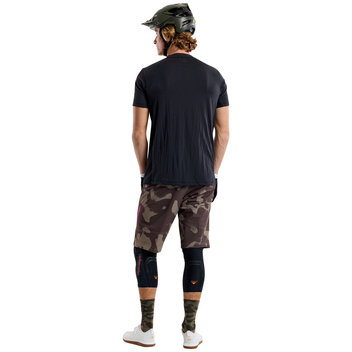 TROY LEE DESIGNS SKYLINE RIDE TEE SIGNATURE Maglia a maniche corte nera 2025