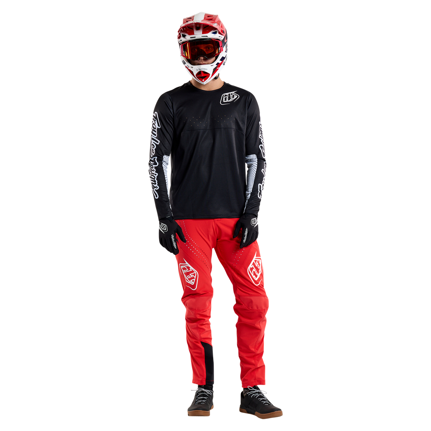 TROY LEE DESIGNS SPRINT Maglia a maniche lunghe nera