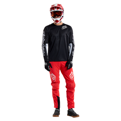 Maglia TROY LEE DESIGNS SPRINT Maniche Lunghe Nera