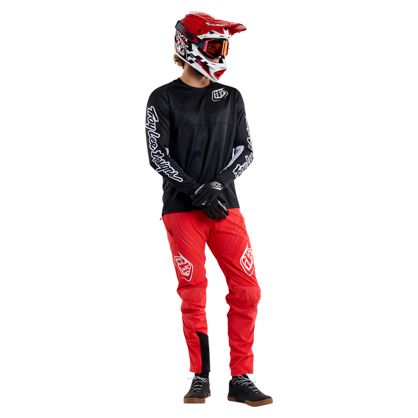 TROY LEE DESIGNS SPRINT Maglia a maniche lunghe nera