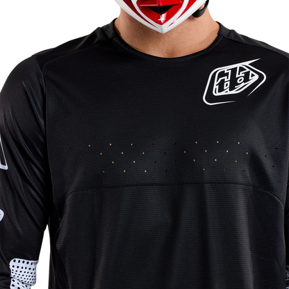 Maglia TROY LEE DESIGNS SPRINT Maniche Lunghe Nera