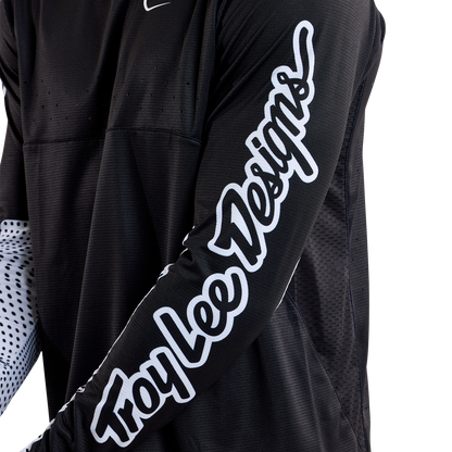 Maglia TROY LEE DESIGNS SPRINT Maniche Lunghe Nera