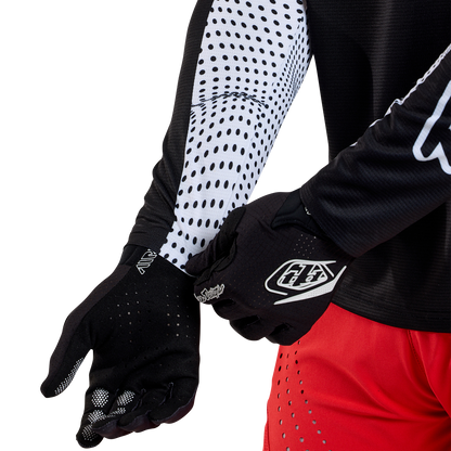 Maglia TROY LEE DESIGNS SPRINT Maniche Lunghe Nera