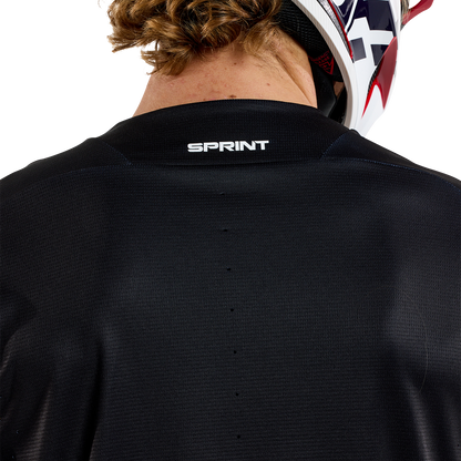 Maglia TROY LEE DESIGNS SPRINT Maniche Lunghe Nera