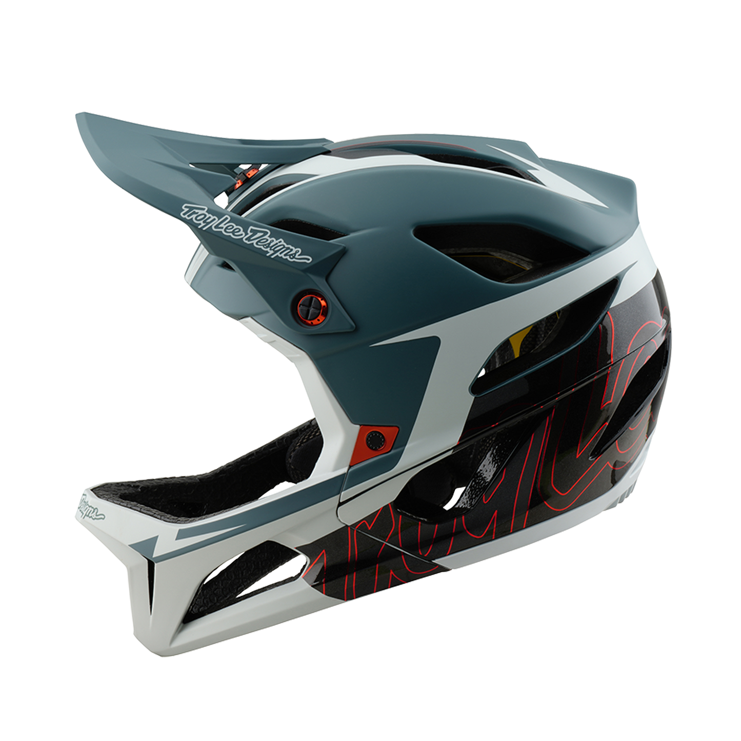 Casco MTB Troy Lee Designs STAGE NEAUWAVE MIPS Grigio