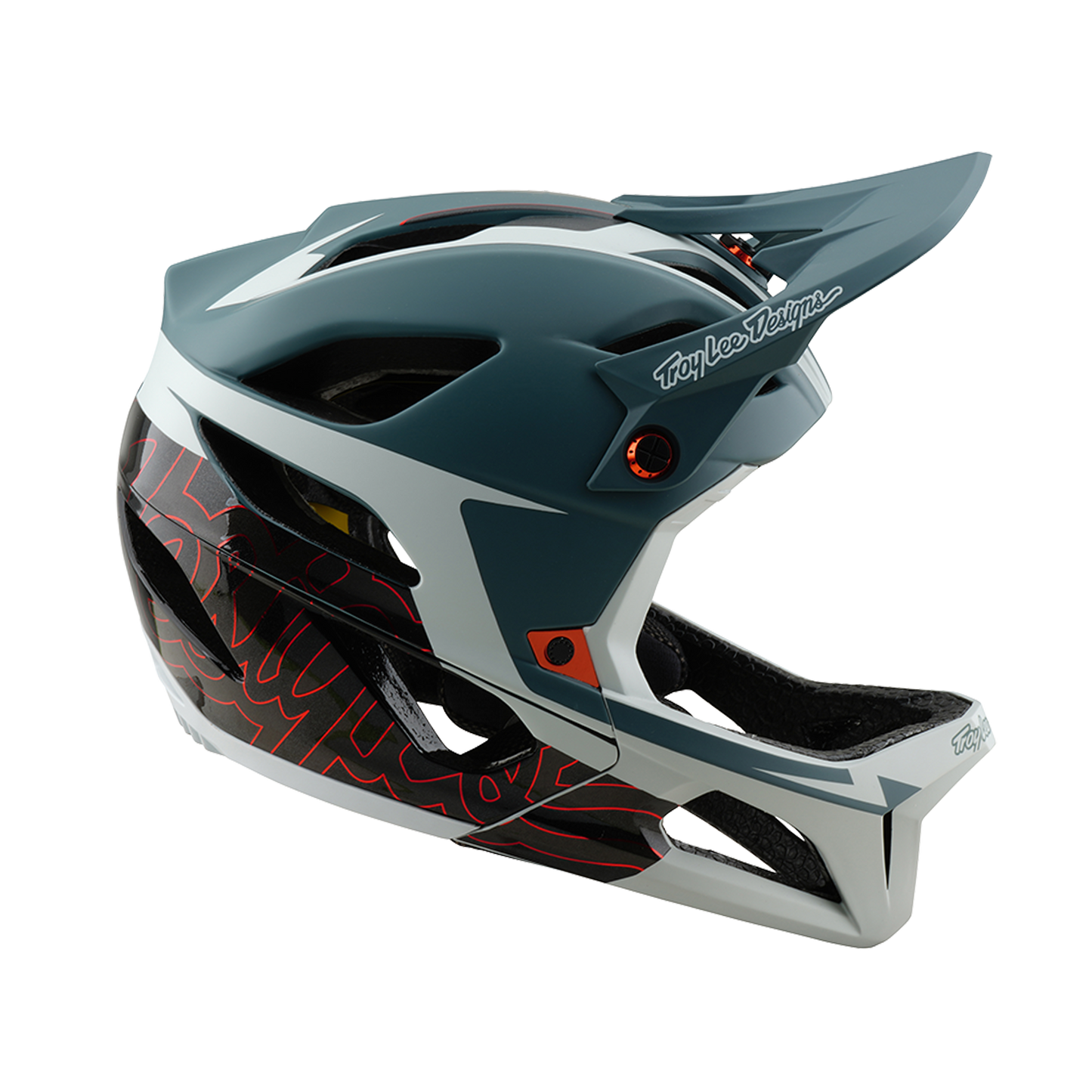 Casco MTB Troy Lee Designs STAGE NEAUWAVE MIPS Grigio